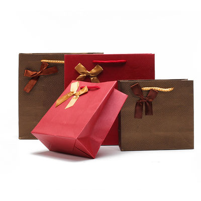 comprare Twill Grain Saporito Cartone Carta Tote Borse regalo Gioielli Contenitore imballaggio online manufacture