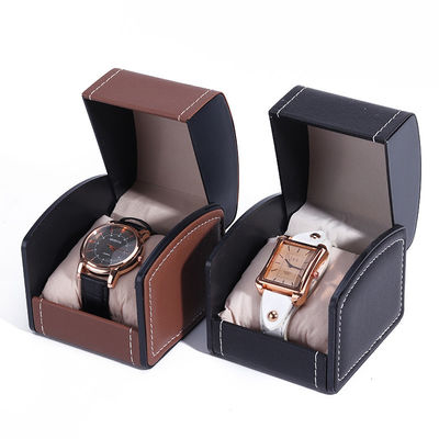 comprare Flip Open Deluxe Cassa per orologi in pelle artigianale Treasure Packaging Coperchio orologio online manufacture