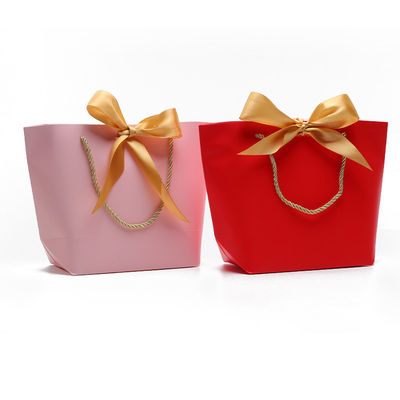 Compatto splendido cartone carta regalo borsa Tote ornamento per il compleanno