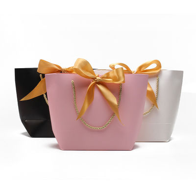 Compatto splendido cartone carta regalo borsa Tote ornamento per il compleanno
