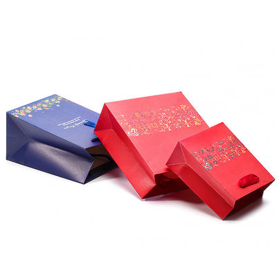 Spazio ampio Sacchetto di carta in cartone duro per gioielleria Scatola imballaggio regalo