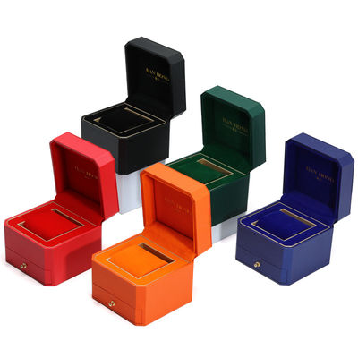 Logo personalizzato Cartone di cartone rigido Cartone di orologio imballaggio Organizzatore di stoccaggio di lusso con cassetto