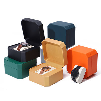 comprare Octagonale elegante orologio in pelle di lusso scatola con rivestimento di velluto morbido per regalo online manufacture