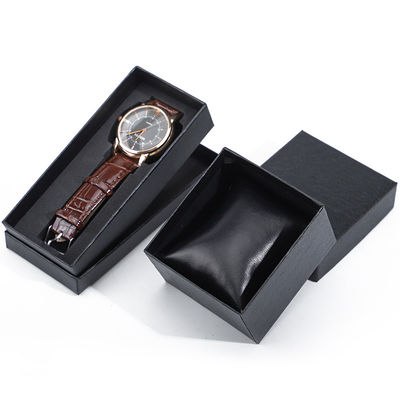comprare Tessitura di lino Nobile Cuoio PU morbido Orologio confezionamento Cassa di lusso Scatola di deposito online manufacture