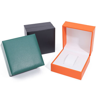 Sottile resistente alla sporcizia PU cuoio orologio confezionamento scatola elegante lusso custodia