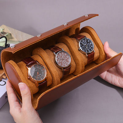 comprare Cassa di imballaggio per orologi in cuoio in PU a cellule multiple online manufacture