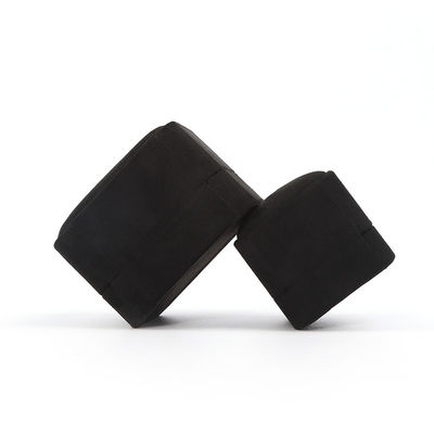 Ingrosso Gioielli di fascia alta Imballaggio Ring Box Logo personalizzato Gioielli Imballaggio Luxury Double Wedding Engagement Velvet Ring Box