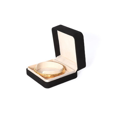Hign End Big Jewelry Set Colletto Bracelet Orecchini Anello Imballaggio Manifatto Quadrato Velvet Nero Gioielli Con Logo