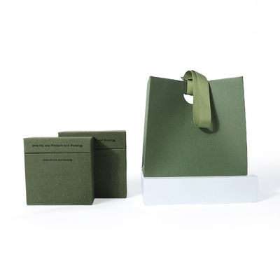 Cina produzione all'ingrosso di alta qualità Collana Orecchini Bracciale anello scatola Imballaggio gioielli Personalizzato Personalizzato Eco Friendly Cartone Carta verde Scatola per gioielli a cassetto con logo