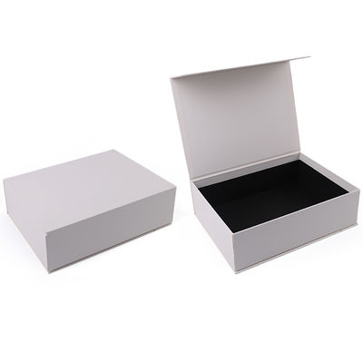 Produzione all'ingrosso di alta qualità Scatola regalo magnetica Imballaggio Logo personalizzato lusso Eco-compatibile Cartone Carta Bianca Scatola portagioie magnetica
