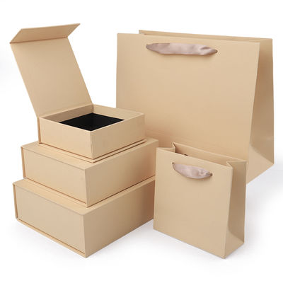 Manifattura all'ingrosso di alta qualità Magnetic Gift Box Packaging Logo personalizzato lusso Eco Friendly Cartone Carta gialla Magnetic Jewelry Box