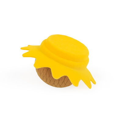 portagioie giallo in velluto di girasole personalizzato di alta qualità per anelli