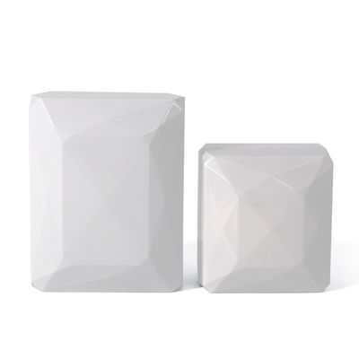 Hanhong Luxury Ring Box Custom Logo PU Plastica Bianco Gioielleria Scatola di deposito con luce LED