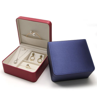 Hanhong Custom Ring Orecchini e Collare Gift Box Set per Viaggi Gioielli di Stoccaggio
