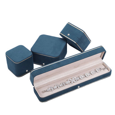 Imballaggio Gioielli Hanhong Custom Velvet Box per Colletto Braccialetto Orecchini e Anello